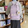 Backpack Large Capacity Outdoor Backpack Junior Senior High School Student Schoolbag