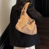 Women's Large Capacity Commuter Underarm Bag PU Shoulder Crossbody Bag Tote Bag