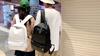 PU School Bag Female Middle School Student Computer Backpack