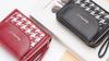 Womens Fashion Card Holder With Pu Fabric And Double Fold For Casual Day