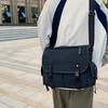 Men's Canvas Shoulder Bag Large Capacity Crossbody Bag