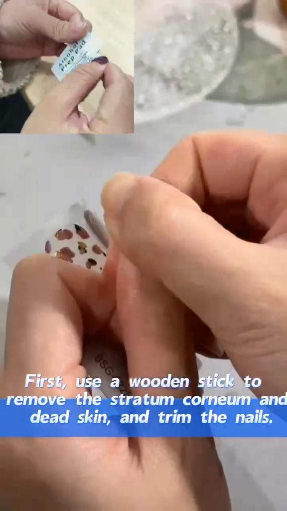Gel Fake Nail Stickers