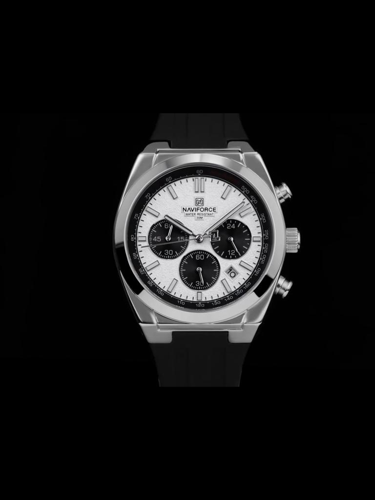 Waterproof Sport Watches for Men Multi-function Chronograph Wrist Watch Male Luxury Silica Band Quartz Clock