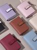 Womens Pu Leather Wallet Card Holder With Zipper And Capacity For Daily Use