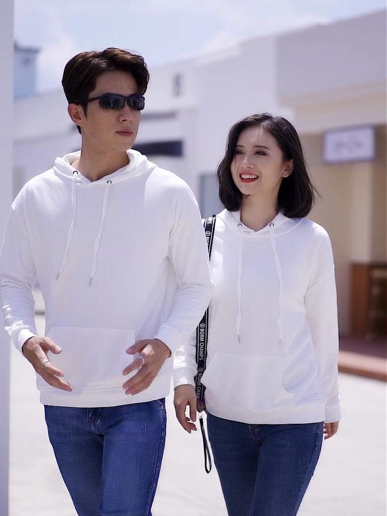 Autumn Cotton Hooded Terry Pocket Sweater for Male&Female, Casual Fashion Long Sleeved Couple Clothes,Outdoor Trendy Unisex Breathability