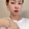 1Pcs Various Style Metal Zircon Pendants For Making DIY Bracelet Necklace Earring Key Chain