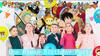 Anime Verjaardagsversieringen, 112 stuks Anime Feestversieringen & Anime Thema Feest Servies - Anime Verjaardag Banner Ballonnen enz. Anime Verjaardagsfeest Benodigdheden
