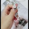 1 krabička Manikúra Ornament Šumivé Víceúčelové Velké množství Stylové 6 mřížek Butterfly Flitry Kamínky Příslušenství na nehty