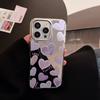 Creative Purple Heart Case for iPhone 17 iPhone 17 Pro Max