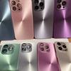 Per iPhone 14 Pro Max Lusso Abbagliante CD Linee Quadrate Custodia in silicone con cornice in silicone per iPhone 11 12 13 14Plus Coperchio protettivo per lenti
