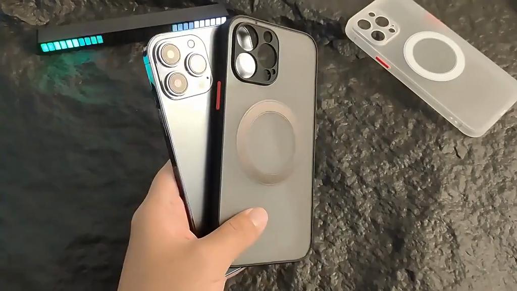 Матовый магнитный чехол для Samsung Galaxy S23 S22 S21 S20 Ultra Plus FE S24 Ultra, матовый чехол для беспроводной зарядки