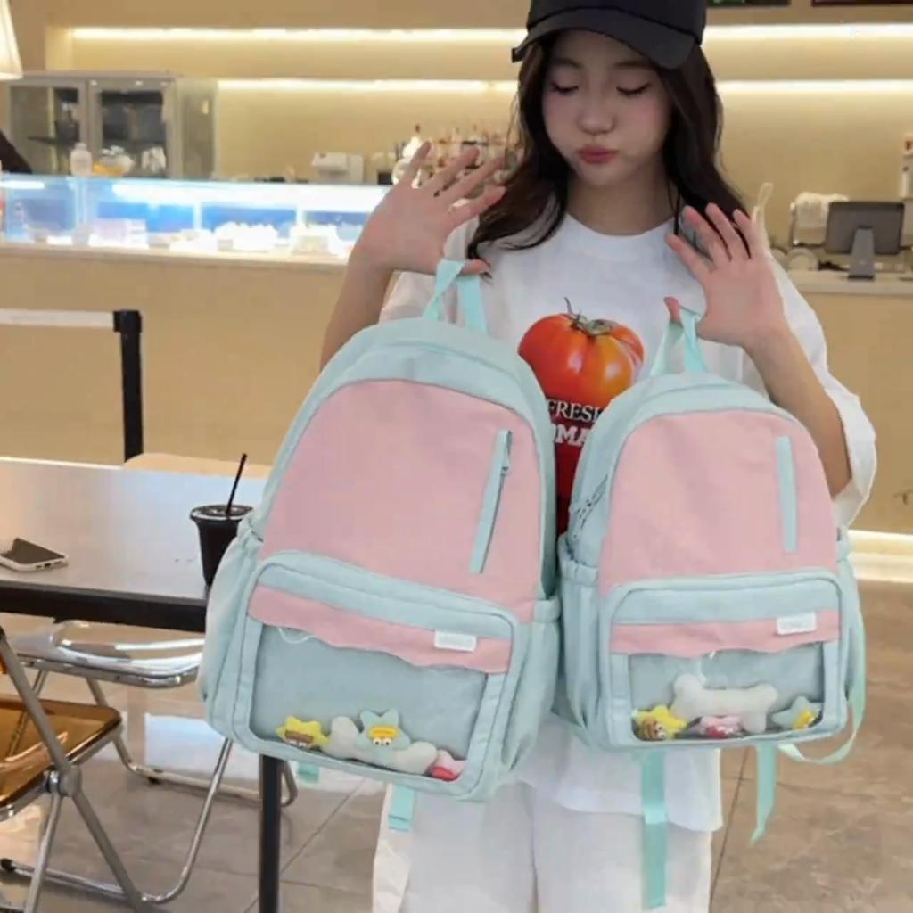Cute Cartoon Backpack Student Schoolbag Girls Large Capacity Backpack
