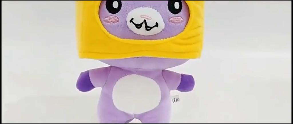 Lankybox Boxy Foxy Rocky Plushie Doll Soft Stuffed Toy Kid Game Figure