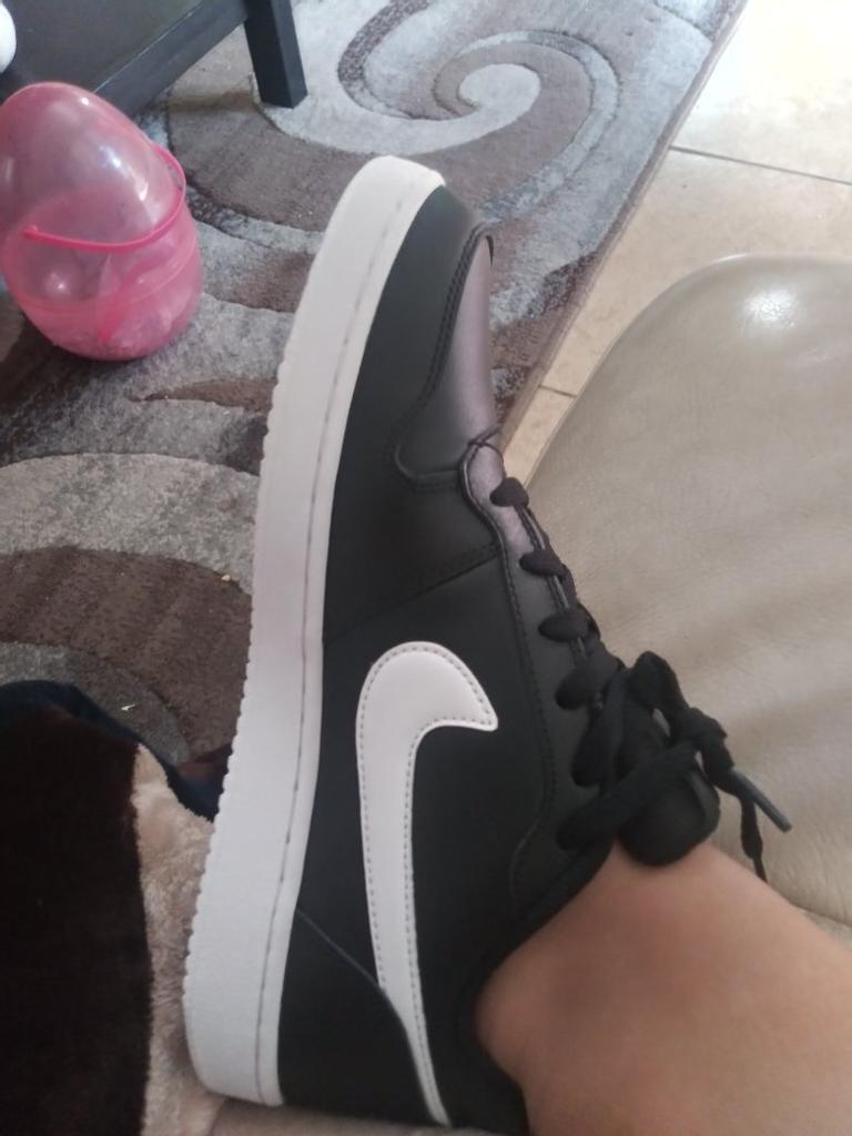 Zapatos Casuales Originales Nike Hombre Negras NIKE EBERNON LOW AQ1775-002  comprar a buen precio — entrega gratuita, reseñas reales con fotos — Joom