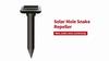 Solar Powered Outdoor IP66 Waterproof Rodent And Snake Repeller for Garden Vegetable Patch Lawn Courtyard