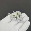 Beautiful Peridot Gemstone Earrings, 925 Sterling Silver Earring, Handmade Boho Silver Jewelry Dangle Earrings, Valentine's Day Gift