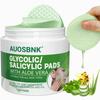 Aloe Salicylic Acid Pads For Face, Exfoliating Pads For Acne Prone & Oily Skin, Gently Cleanses To Prevent Breakouts  And Blackhead Removal-60Pcs