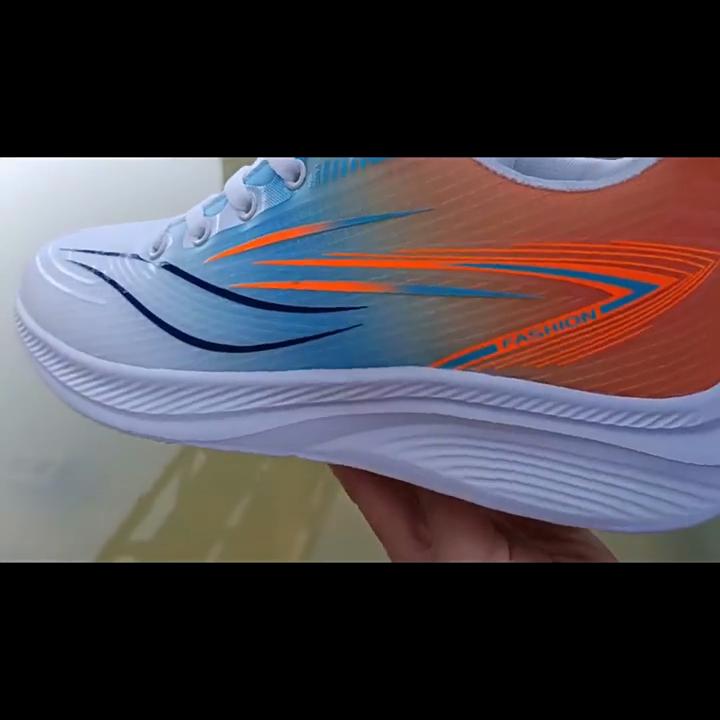 Men's Ice Silk Mesh Casual Sports Shoes Anti-Slip Running Shoes Men's Comfortable and Breathable Shoes