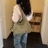 Women's Bag Large Capacity Tote Bag Solid Color Handbag Underarm Bag