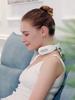 U-Shaped Shoulder Neck Massager Cervical Vertebra Heating Massage Muscle Relieve Pain Relief EMS TENS Electric Pulse Massager Health Care