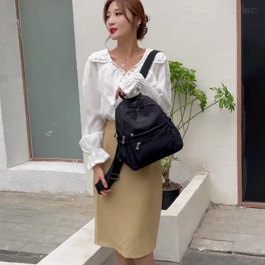 Fashionable large capacity casual women's trendy backpack backpack