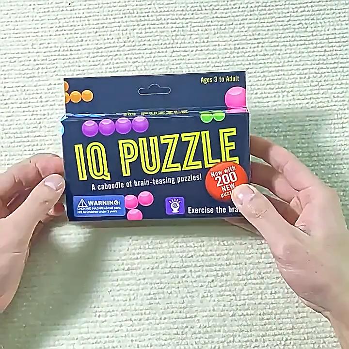 IQ Puzzler Pro, Puzzle Game,Puzzle Games for Children, with 200 Types of Challenges, 3D Logic Games for Children from 8 Years and Adults