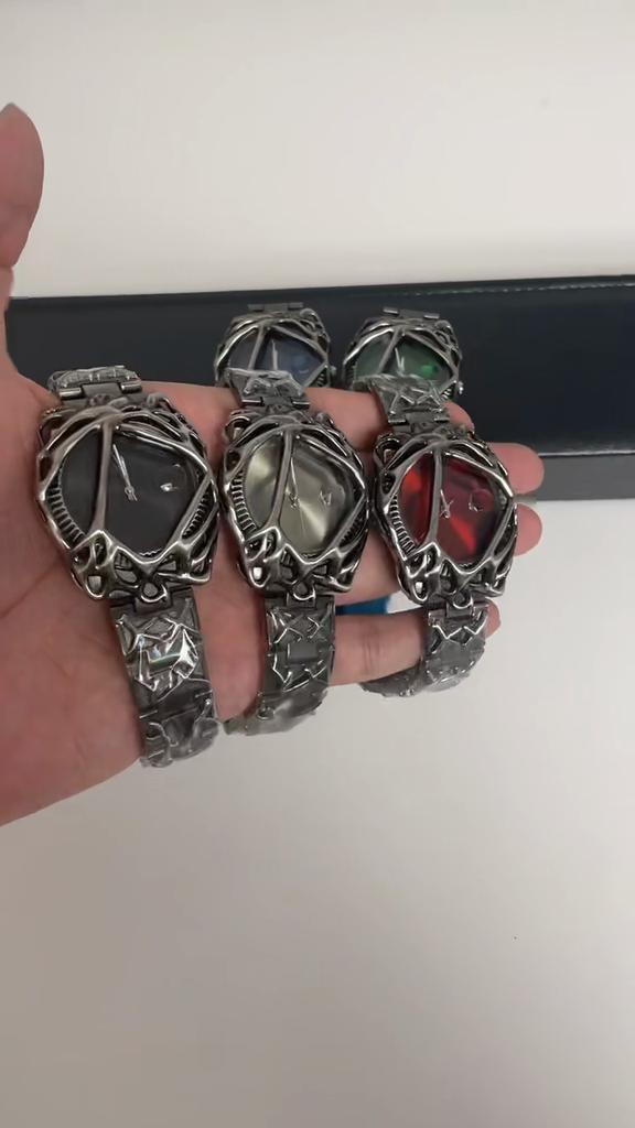 Y2K Antike Alabaster Quarz Uhr Herren Mittelalterlich Kreative Armbanduhr Leuchtende Uhr