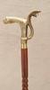 Brass Polish Handle Walking Stick Wood Snake Walking Cane W/Etched Ring Cobra Brass Knob Handle Vintage Rope Spiral Stick Cane Gift