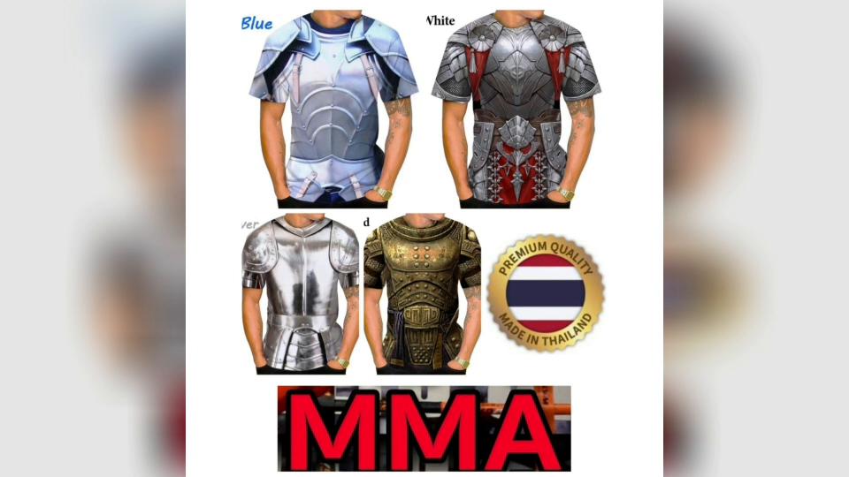 Футболка Muay Thai Kick Boxing Body Amour Vest 3D Print Vintage Quick Dry Men Women Unisex Short Sleeve Round Neck MMA Mix Martial Art