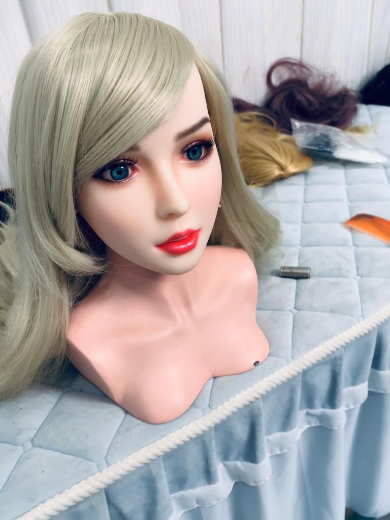 Cabeça de Boneca Sexual Masculina M16 TPE Copo Masturbador Sexo Oral Brinquedo Sexual Erótico Adulto Nu