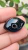 Eagle Eye Black Banded Agate Gemstone, 50.35 Carat, 28x20x13 MM Size.