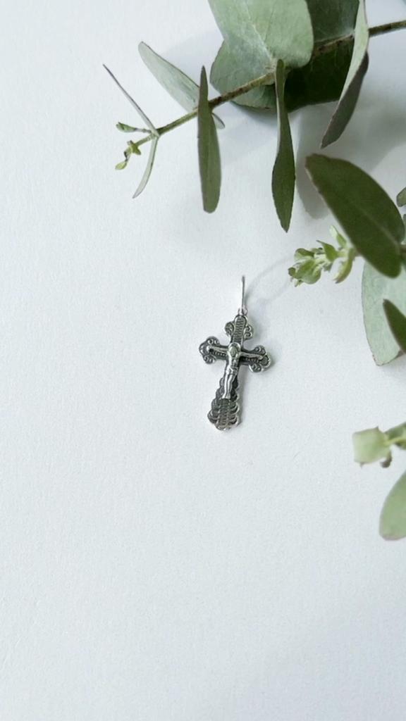 Silver Cross Without Stones (2156574)