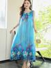 Elegant Summer Women's Summer Dress Casual Sleeveless Long Dresses Plus Size Woman Clothing