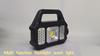 High Power LED COB Flashlights Rechargeable Camping Work Light Multi Functional Portable Light Solar Charging 6 Lighting Modes