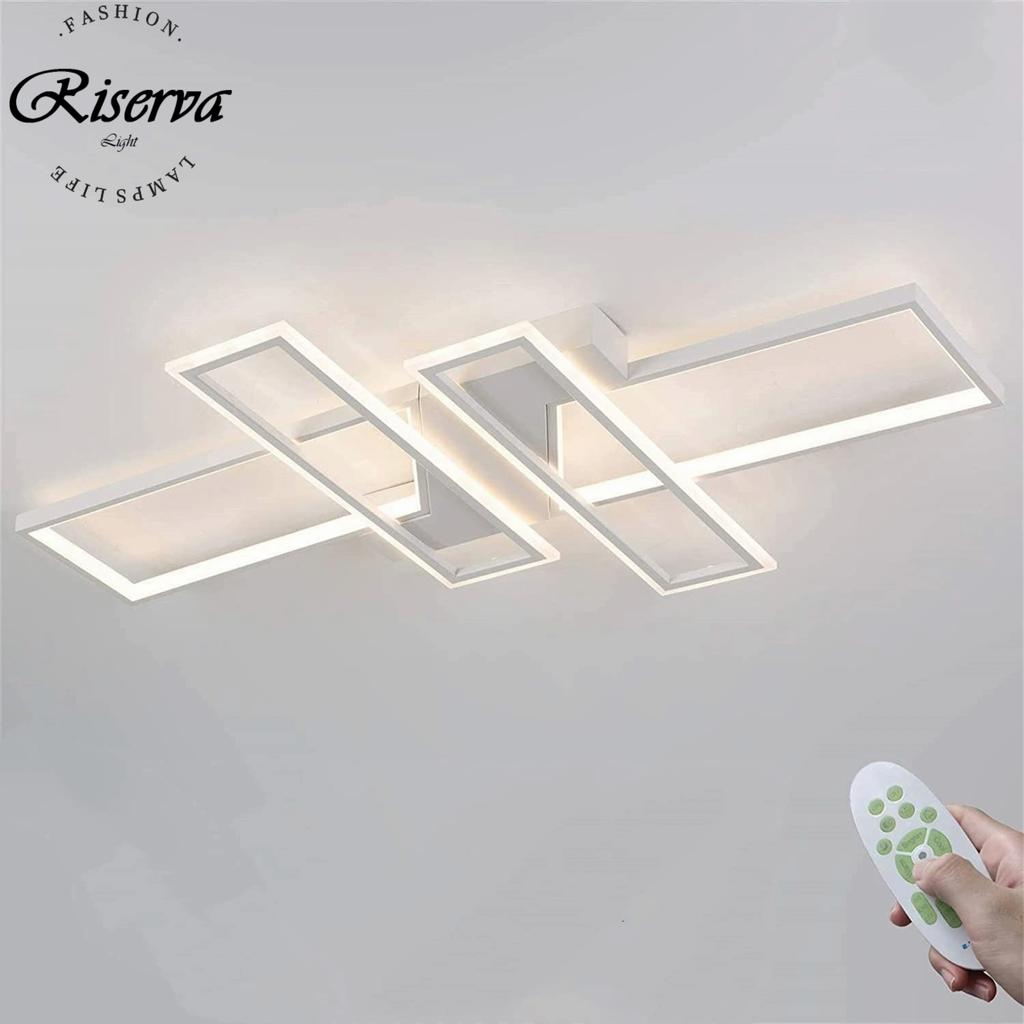 Nordic Ceiling Lamp Minimalist Design LED Ceiling Light Modern Ceiling Light with Remote Control Ceiling Light Living Room Bedroom Office Dining Room