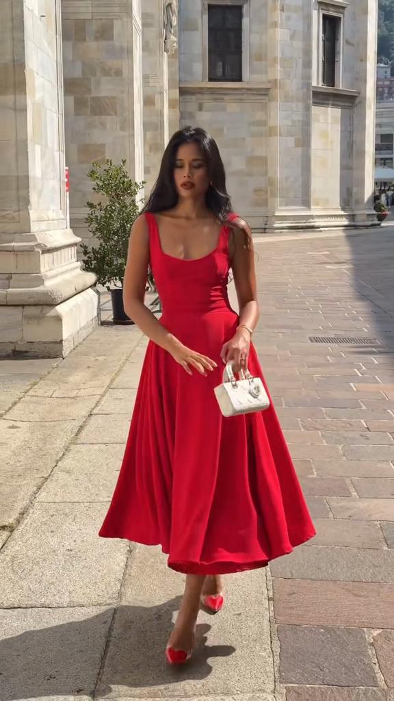 Dámské maxi šaty Módní Letní Bez rukávů Ramínka Kulatý výstřih Odhalená záda Stahovaný pas Jednobarevné Dlouhé šaty Streetwear