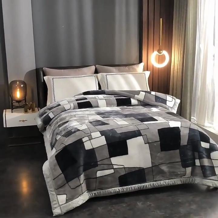 Raschel Double-layer Blanket