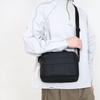 Men's Business Document Bag Lightweight Large Capacity Multi-Compartment Crossbody Bag Commuter Shoulder Bag