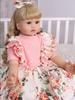 60 Cm Reborn Baby Girl Toy Cloth Body Realistic Princess Newborn Baby Dolls Kids Birthday Christmas Gifts Suit for 7+ Years