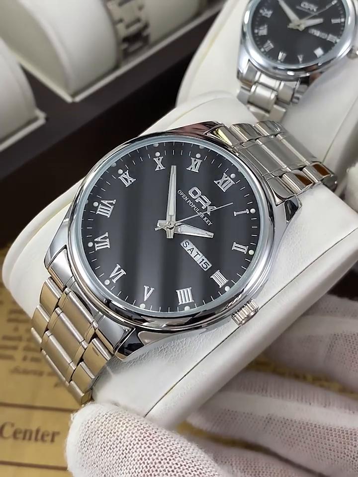 OPK Pánské hodinky Brand Watch 8121 Double Calendar Quartz Watch