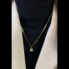 Titanium Steel Necklace Layering Choker Elegant Fashion Golden Jewelry for Women