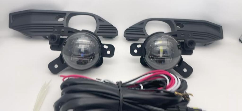 For GMC CANYON 2023 2024 Car LED Daytime Running Light Assembly Front Bumper Fog Lamp White Headlight Accessories 12V