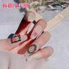 5Pcs/Set DIY Painting Frame Shape Nail Decor Exquisite Stylish Metal Manicure Art Decor for Female