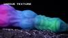 9.6" Glow-in-the-Dark Fantasy Dragon Silicone Dildo, Ultra Soft Liquid Silicone, Dual Knot Texture, Strong Suction Cup, Premium Fantasy Collection