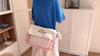 Kitten Plaid Shoulder Bag Junior High School Student Lightweight Travel Crossbody Bag