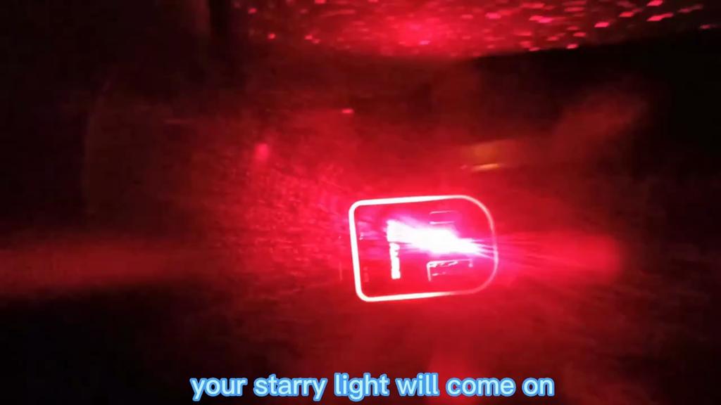 2024 Starry Sky LED Fast Car Charger with Retractable Cables - USB/Type-C/iOS Universal Compatibility