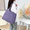 Large Capacity Nylon Tote Bag for Women, Lightweight Waterproof Shoulder Handbag with Multiple Pockets for Travel and Daily Commute