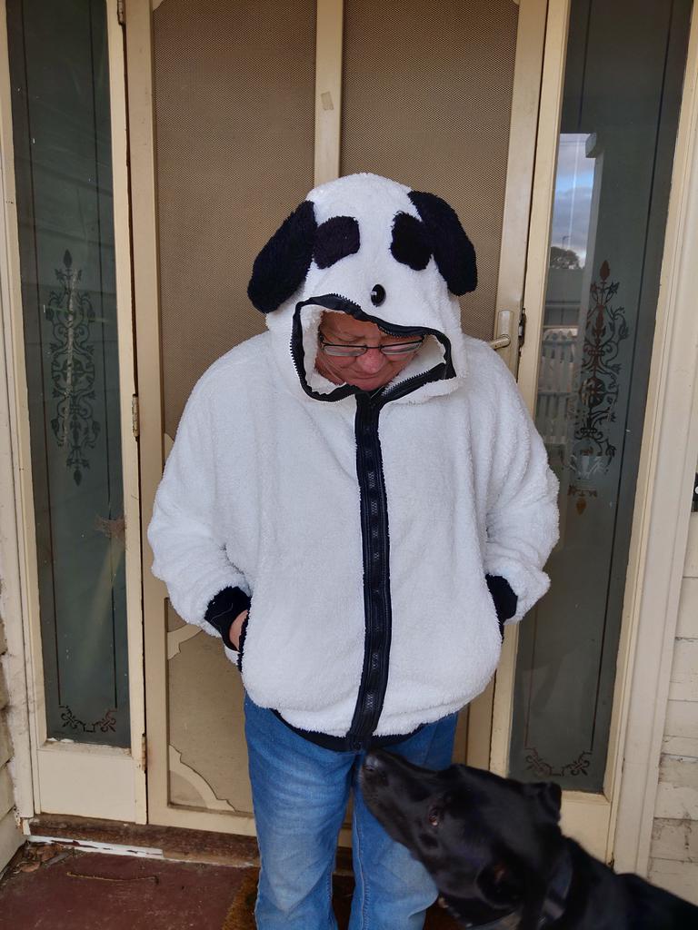panda sweatshirt with ears