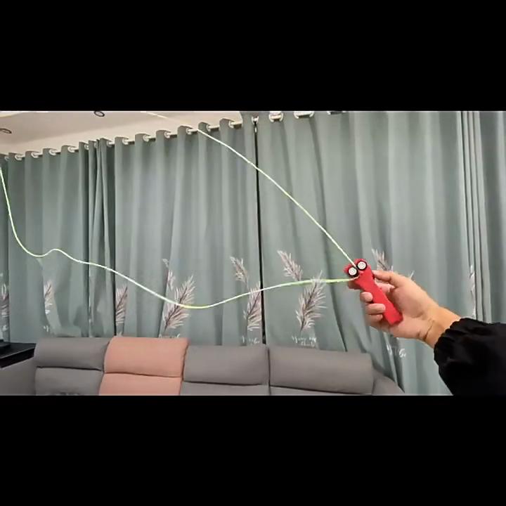 String Toy Glow In The Dark, USB Electric String Rope Fidget Toys, Handheld String Cool Toy,  Gifts for Kids Adults