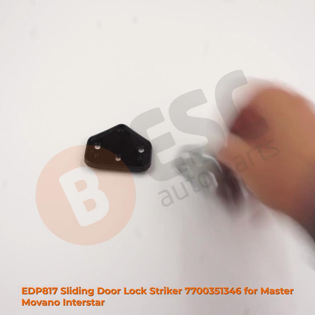 ESC Bildeler EDP817 Skyvedørslås Striker 7700351346 for Master Movano Interstar Rask forsendelse Sendes fra Tyrkia